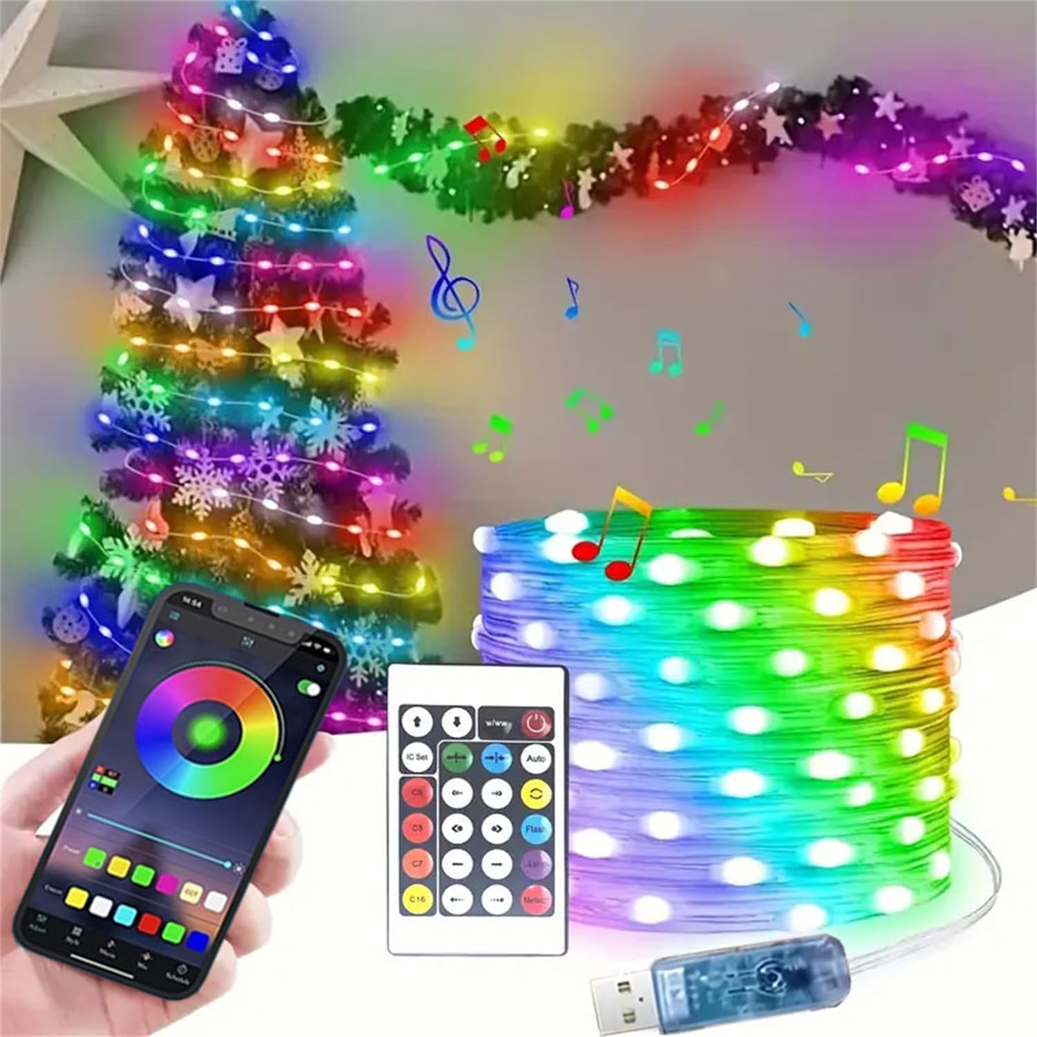 Smart Garden Festoon Lights - Tira de luz de fadas led