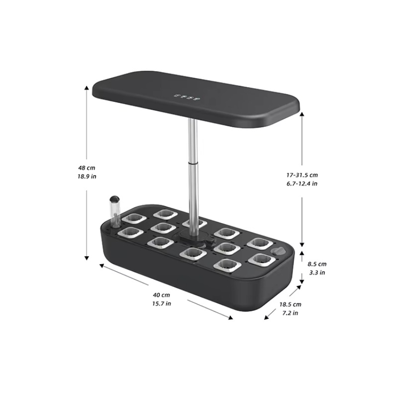 Smart Pod Garden - 12 vagens hidropônico inteligente cresce sistema
