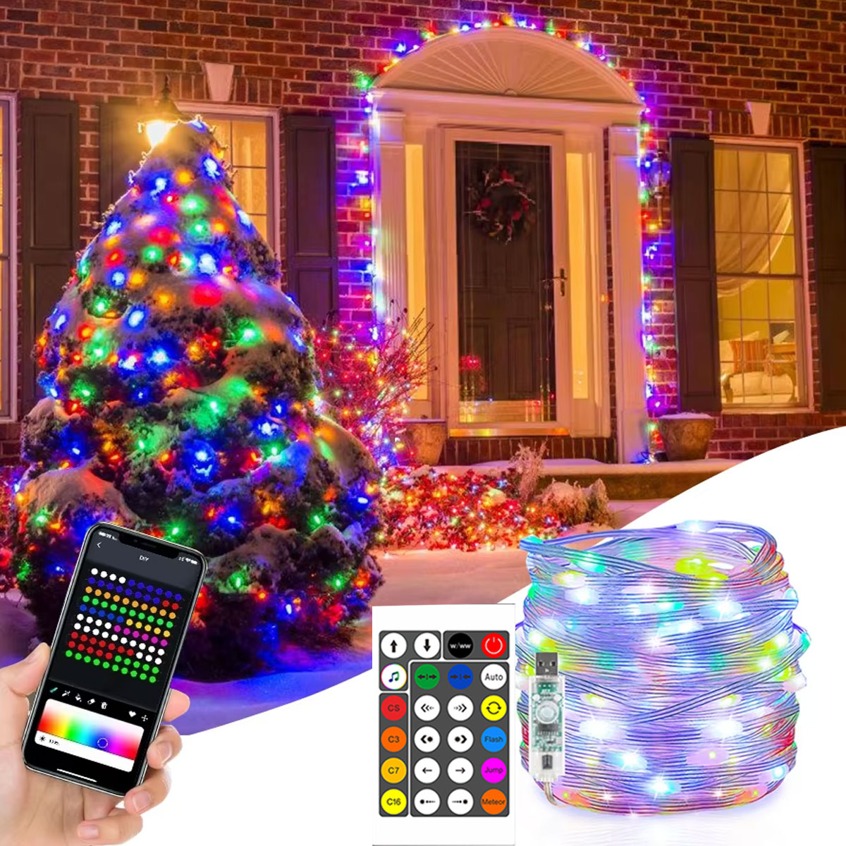 Smart Garden Festoon Lights - Tira de luz de fadas led