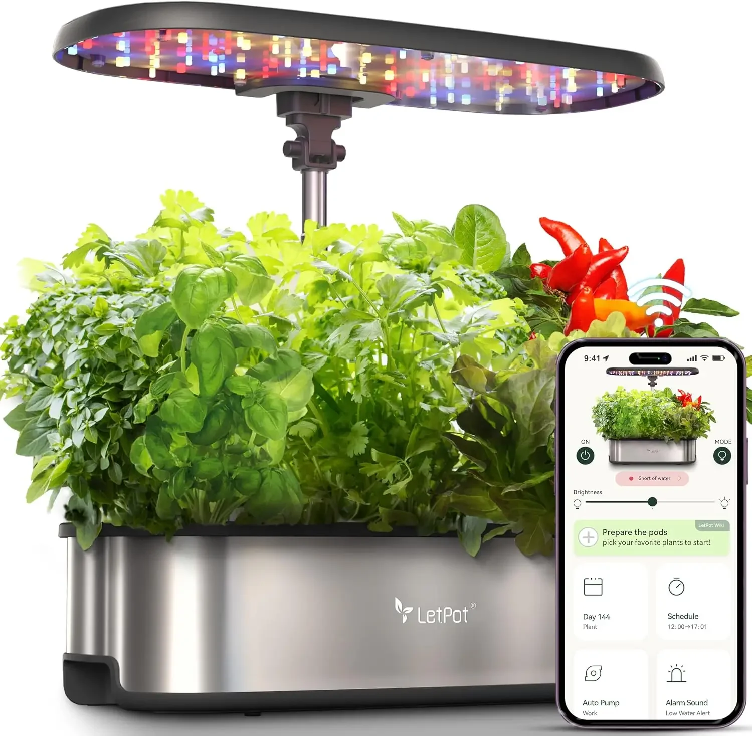 Smart Pod Garden - Sistema de Cultivo Hidropônico LETPOT LPH-SE,