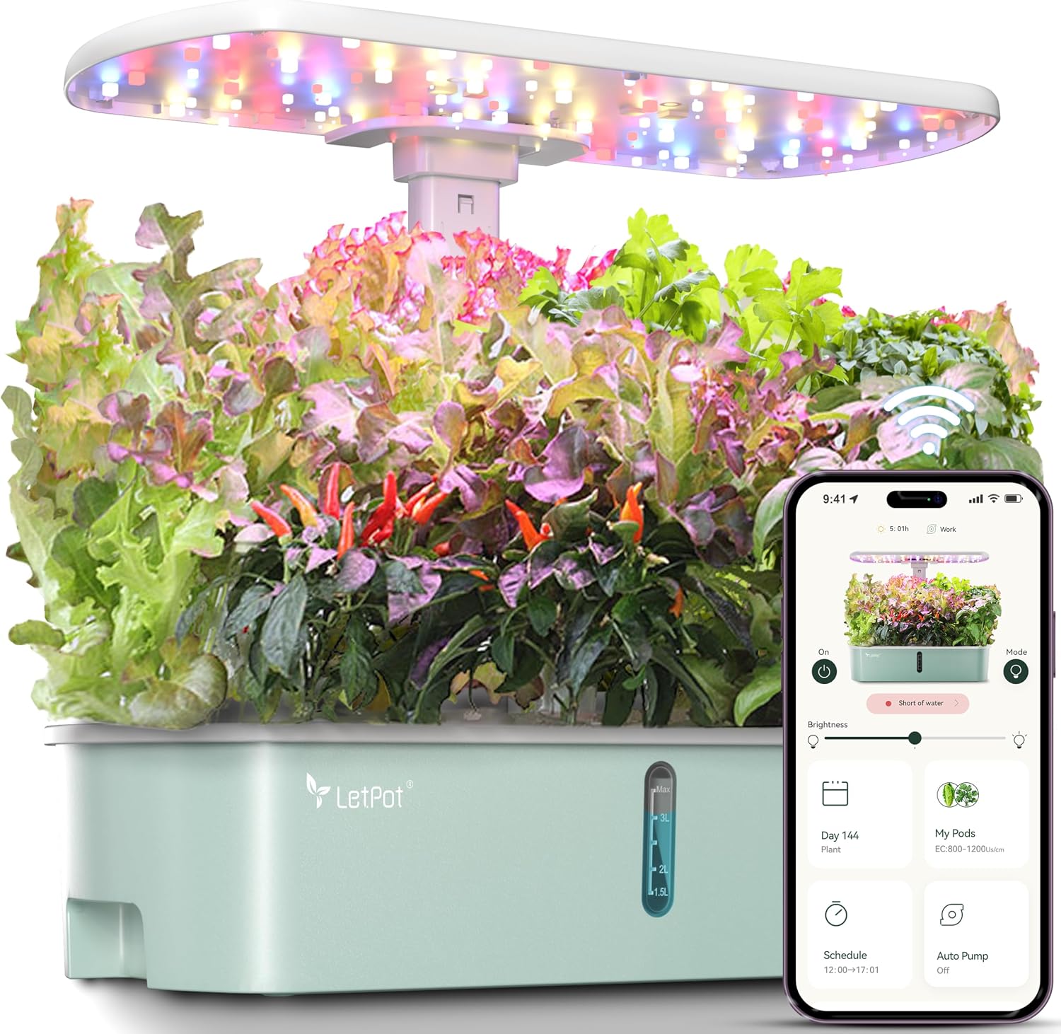 Smart Pod Garden - Sistema de Cultivo Hidropônico Inteligente para