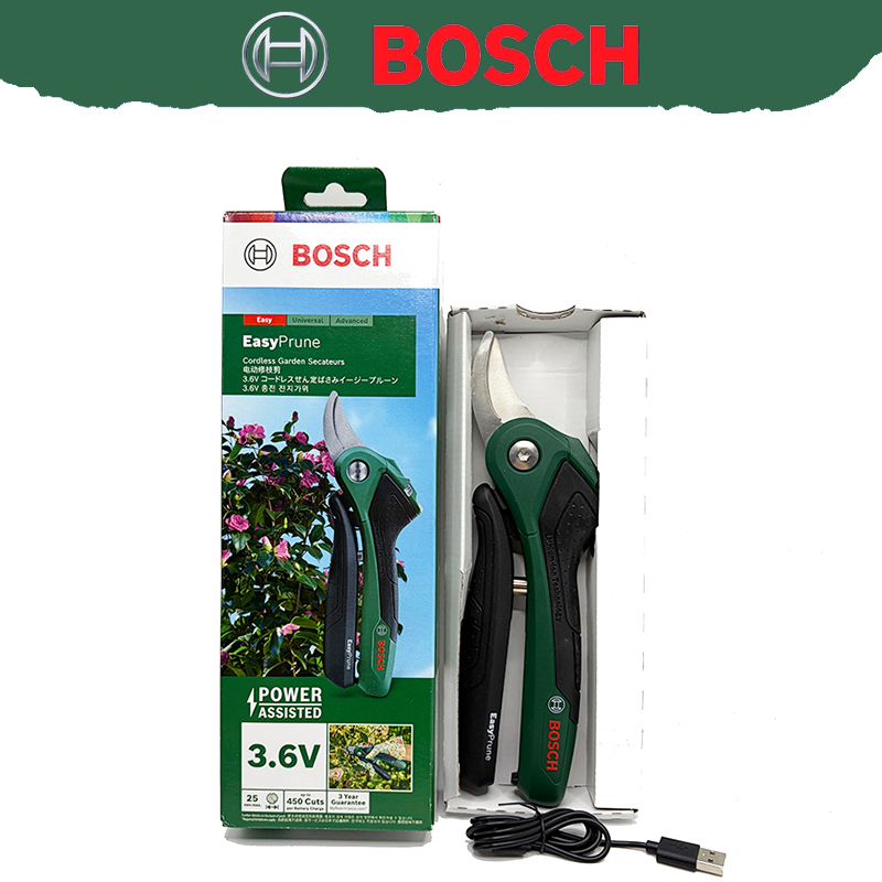 Smart Garden Bosch - Tesoura de Poda Inteligente Sem Fio