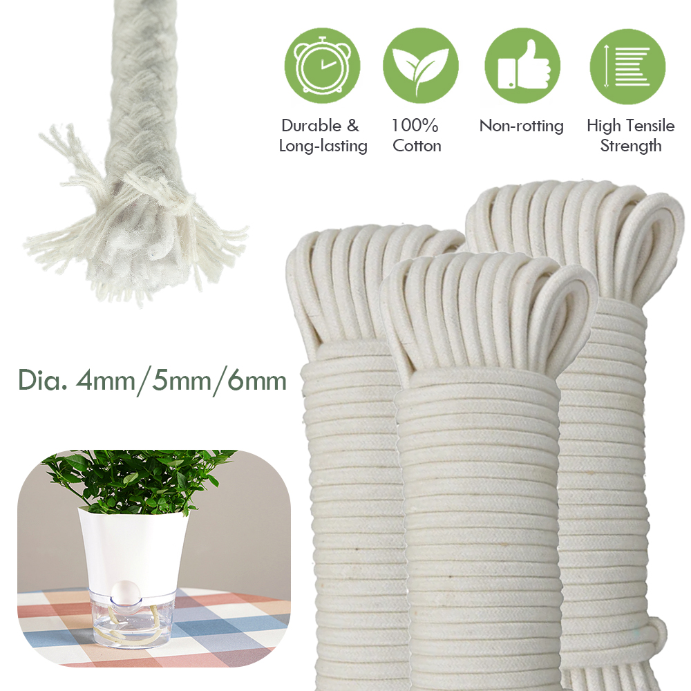 Yoocaa Smart Garden - Cabo Automático Self Watering Algodão Wick,