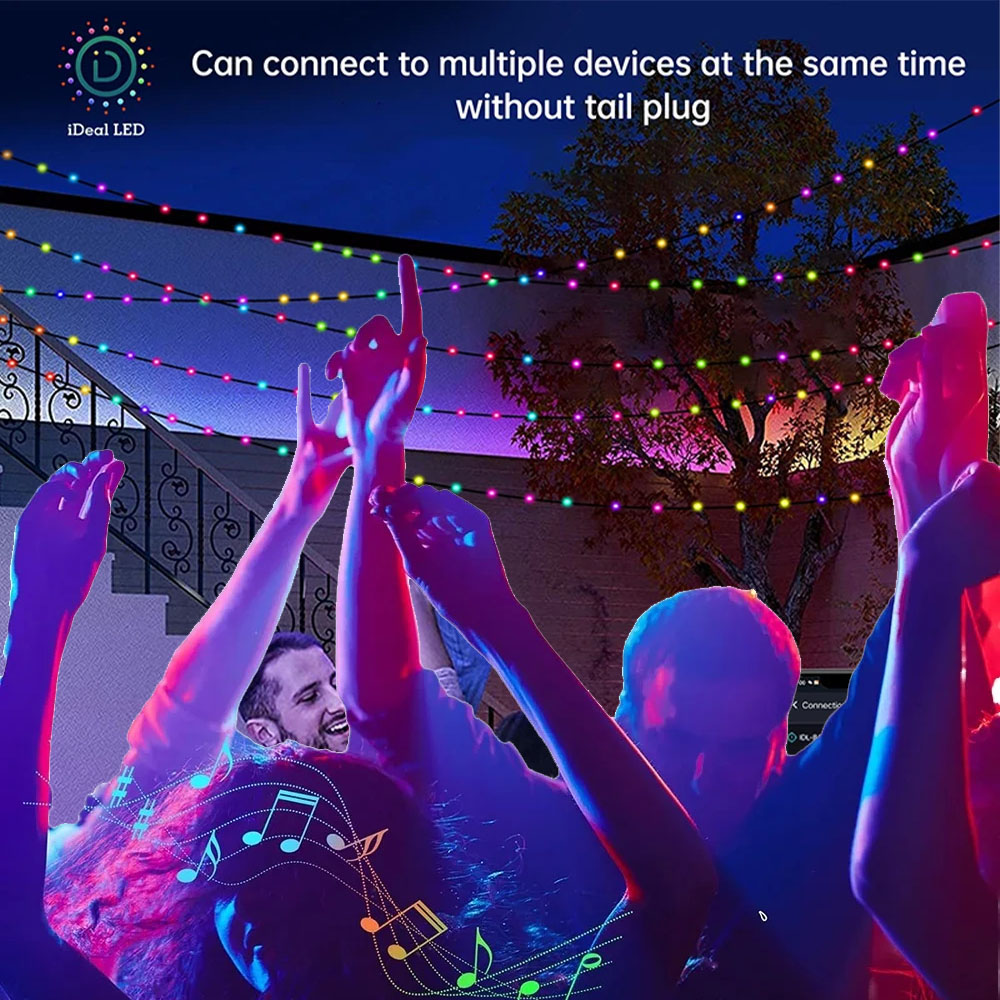 Luzes de corda inteligentes rg - Smart Garden Festoon Lights avaliação e preço