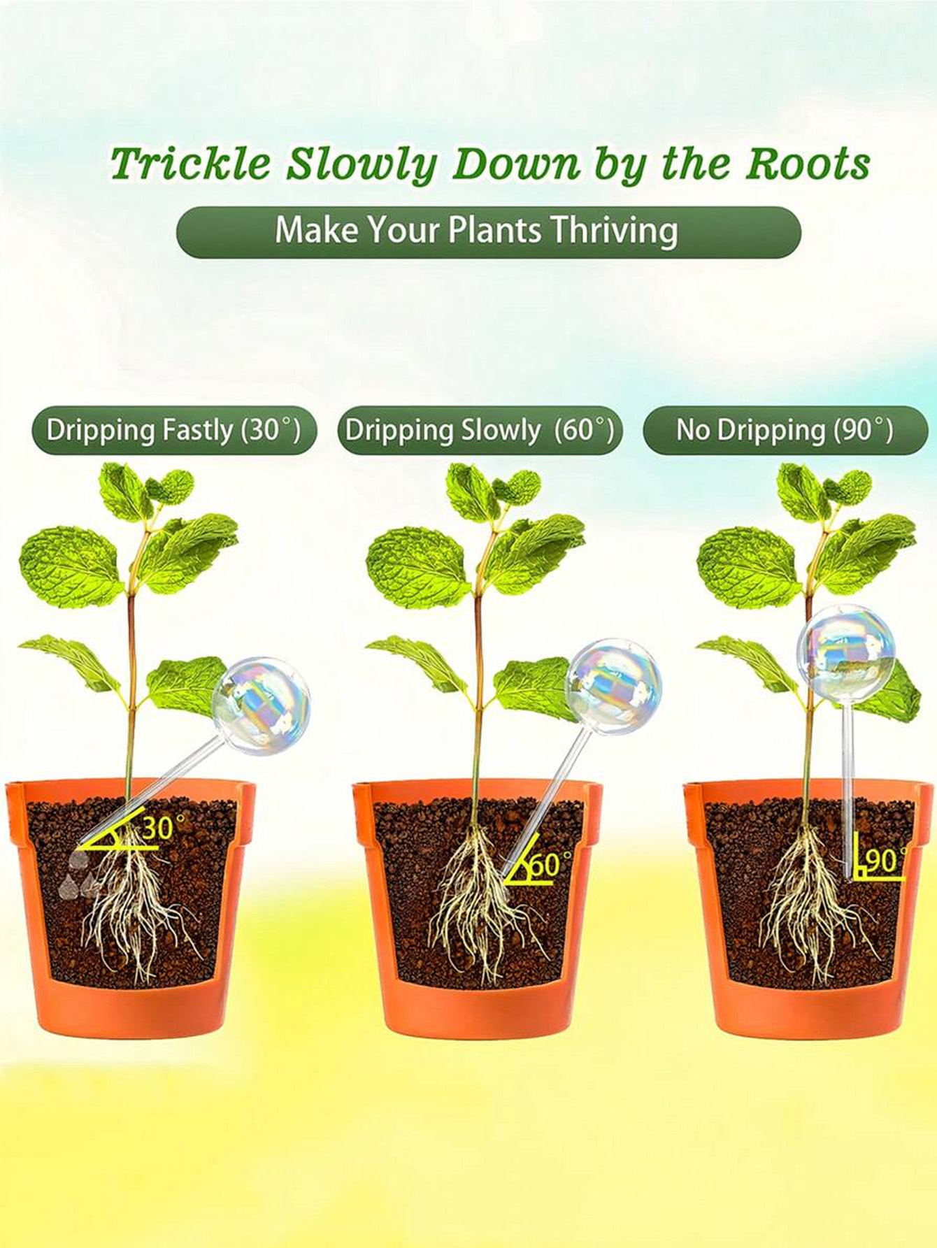1/2/4 peças de Aspersor de Reg - Yoocaa Smart Garden avaliação e preço