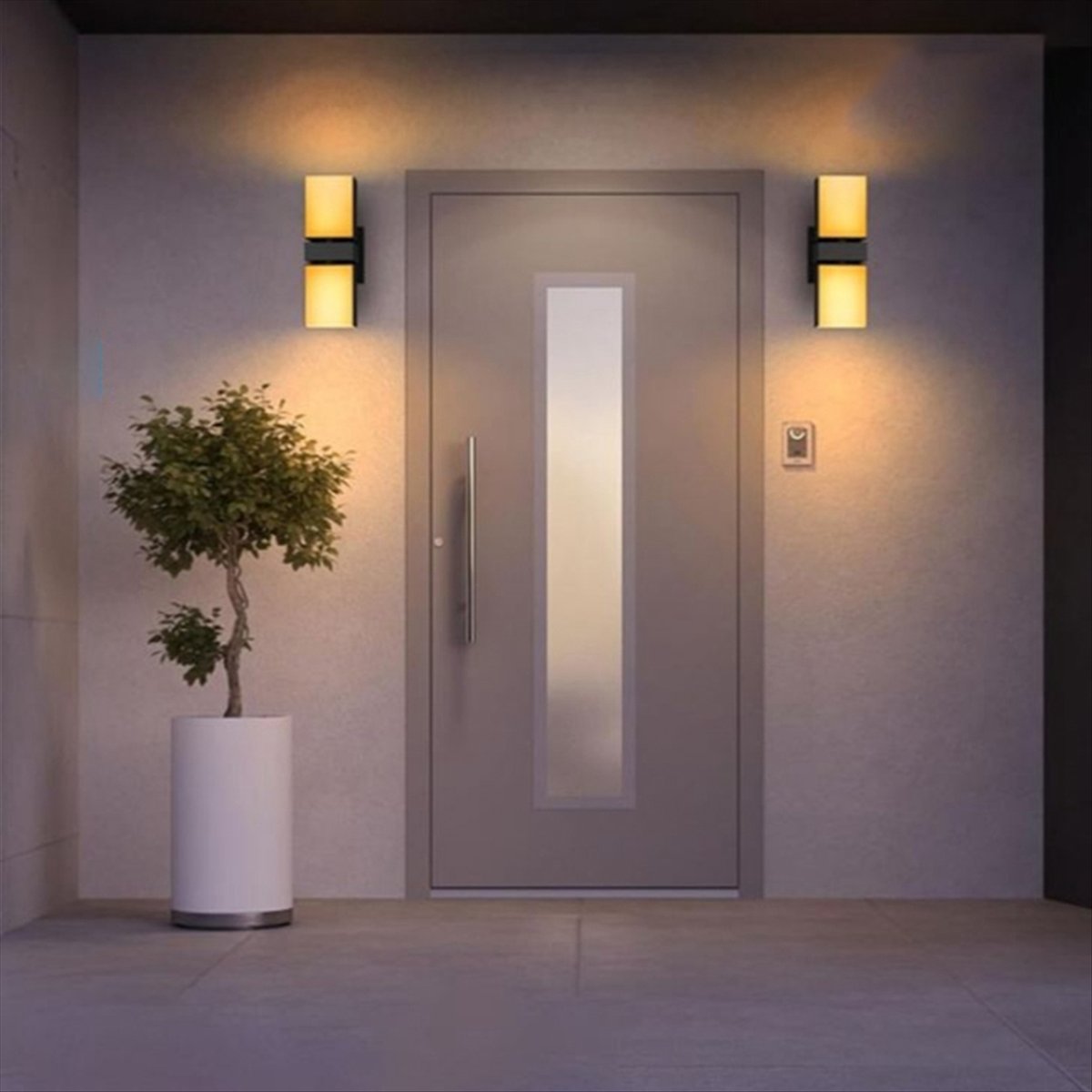 Luminária de Parede LED AA19 c - Smart Garden Fence & Balcony Hanging Planter avaliação e preço