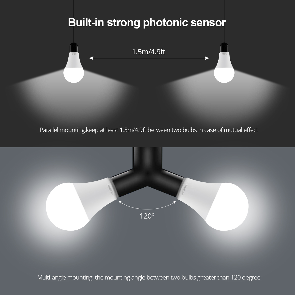 Ac110v/220v dia luz noturna li - Smart Garden Festoon Lights avaliação e preço