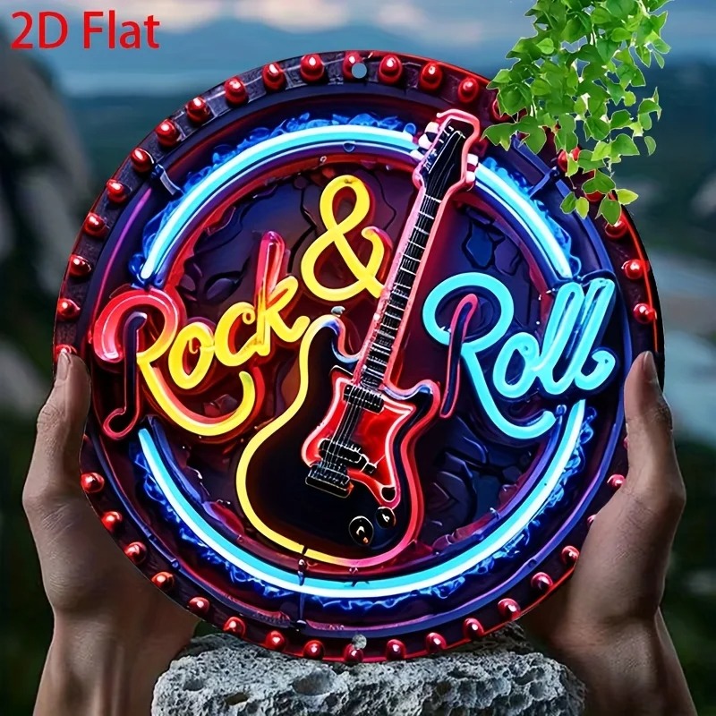Placa de Neon Vintage Rock, De - Smart Garden In Home avaliação e preço